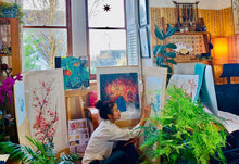 Load image into Gallery viewer, Life in Bloom - 繁花, Chinese Painting in Contemporary Style, Original