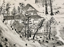 Load image into Gallery viewer, Part of One Thousand Li of Rivers and Mountains (千里江山圖局部), Original, Chinese Landscape Painting on Xuan Paper, Painted in Brighton, UK