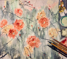 Load image into Gallery viewer, Dancing in the Breeze - 微風起舞, Chinese Painting in Contemporary Style, Original