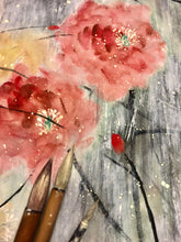 Load image into Gallery viewer, Dancing in the Breeze - 微風起舞, Chinese Painting in Contemporary Style, Original