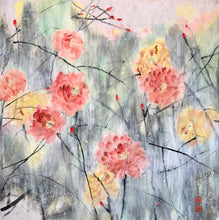 Load image into Gallery viewer, Dancing in the Breeze - 微風起舞, Chinese Painting in Contemporary Style, Original