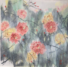 Load image into Gallery viewer, Dancing in the Breeze - 微風起舞, Chinese Painting in Contemporary Style, Original