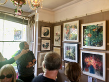 Load image into Gallery viewer, Hearts Unfold Like Lotus Petals, 心似蓮花開, Chinese Ink Painting, Original