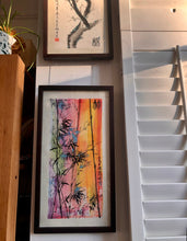 Load image into Gallery viewer, Bamboo in the Evening Glow, 夏日晚霞 - Chinese Brush Painting, Original