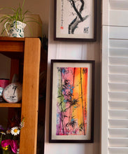 Load image into Gallery viewer, Bamboo in the Evening Glow, 夏日晚霞 - Chinese Brush Painting, Original