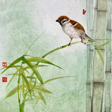 Load image into Gallery viewer, Waiting for the Breezes to Come! - Original Chinese Brush Painting 等風來!