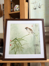 Load image into Gallery viewer, Waiting for the Breezes to Come! - Original Chinese Brush Painting 等風來!
