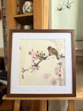Load image into Gallery viewer, Whispers of Spring - 海棠依舊, Ink and Colours on Paper, Original Chinese Brush Painting