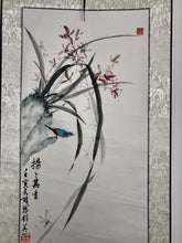 Load image into Gallery viewer, Orchid and Blue Bird 蘭之猗猗 揚揚其香