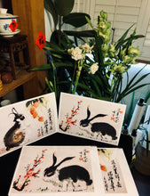 Load image into Gallery viewer, Greeting Cards, Wish You Lots of Luck for the Rabbit Year,  兔年大吉