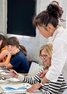 🌲 Chinese Brush Calligraphy & Ink Painting Workshop: Pine Tree and Crane