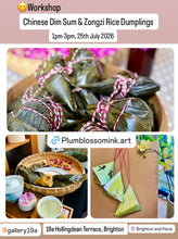Load image into Gallery viewer, Dim Sum Workshop: Traditional Chinese Dim Sum &amp; Zongzi (粽子 Rice Dumplings ) Making for the Community
