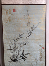 Load image into Gallery viewer, Warm Home - 暖居，Chinese Ink Painting, on Silk Scroll, Original
