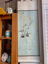 Load image into Gallery viewer, Warm Home - 暖居，Chinese Ink Painting, on Silk Scroll, Original
