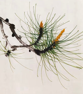 🌲 Chinese Brush Calligraphy & Ink Painting Workshop: Pine Tree and Crane