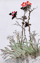 Load image into Gallery viewer, Online Monthly Chinese Painting Membership -- 🌸 January Theme, Chinese Daffodil &amp; Plum Blossoms
