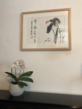 Load image into Gallery viewer, Lotus, The Zen &amp; Hamony, Chinese Brush Painting Artwork, Original
